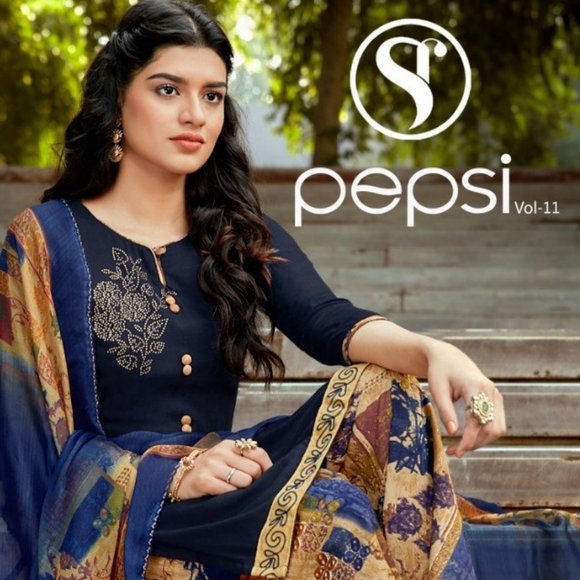 SWEETY PEPSI VOL-11 WHOLESALE DRESS MATERIAL - Picture 1 of 12